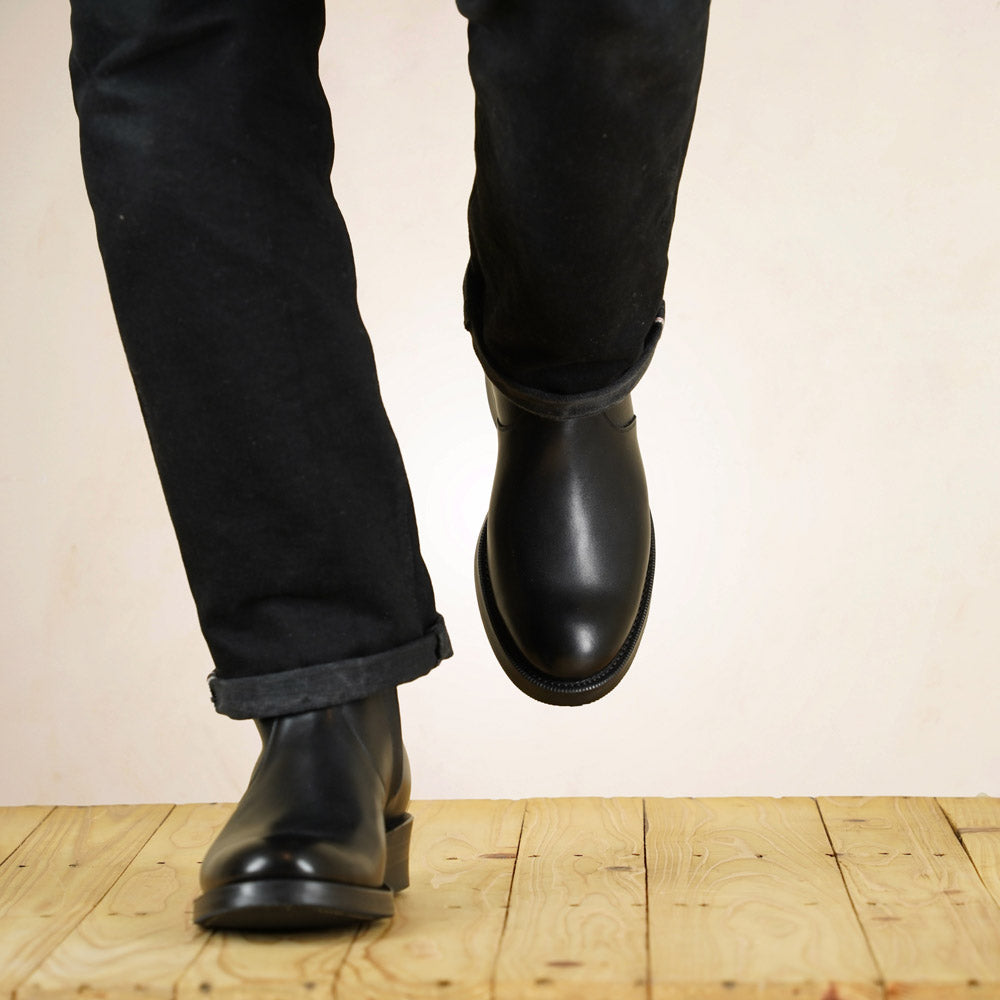 Rolling Dub Trio Gleaners Zip Boots - JP Box Calf