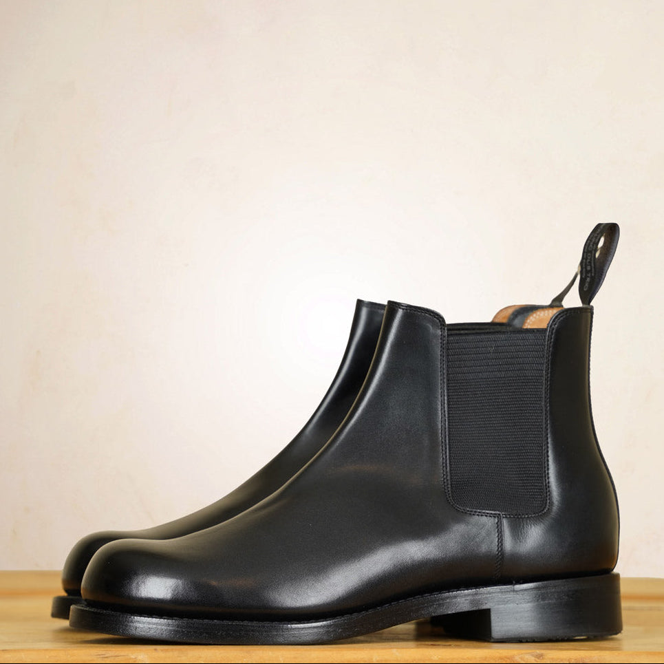 Rolling Dub Trio IN'EI Chelsea Boots - Black Dutch Calf