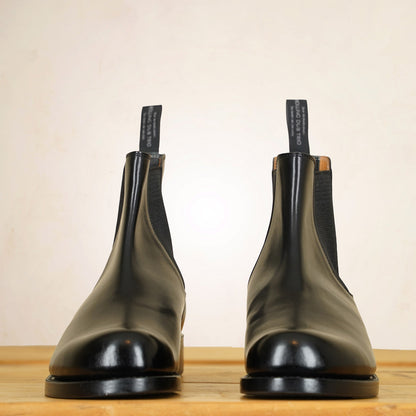 Rolling Dub Trio IN'EI Chelsea Boots - Black Dutch Calf