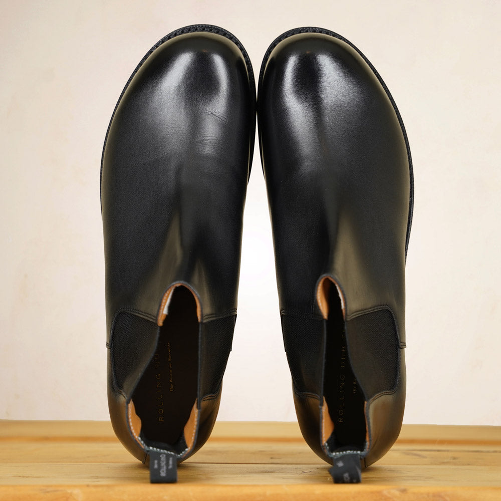 Rolling Dub Trio IN'EI Chelsea Boots - Black Dutch Calf