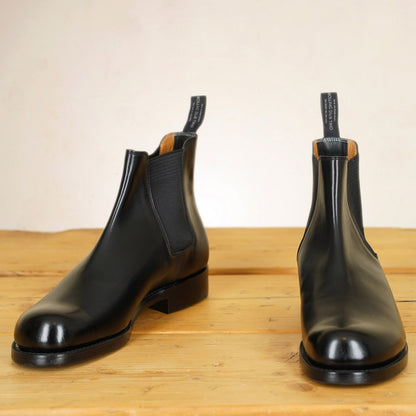 Rolling Dub Trio IN'EI Chelsea Boots - Black Dutch Calf