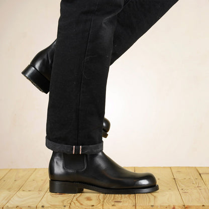 Rolling Dub Trio IN'EI Chelsea Boots - Black Dutch Calf