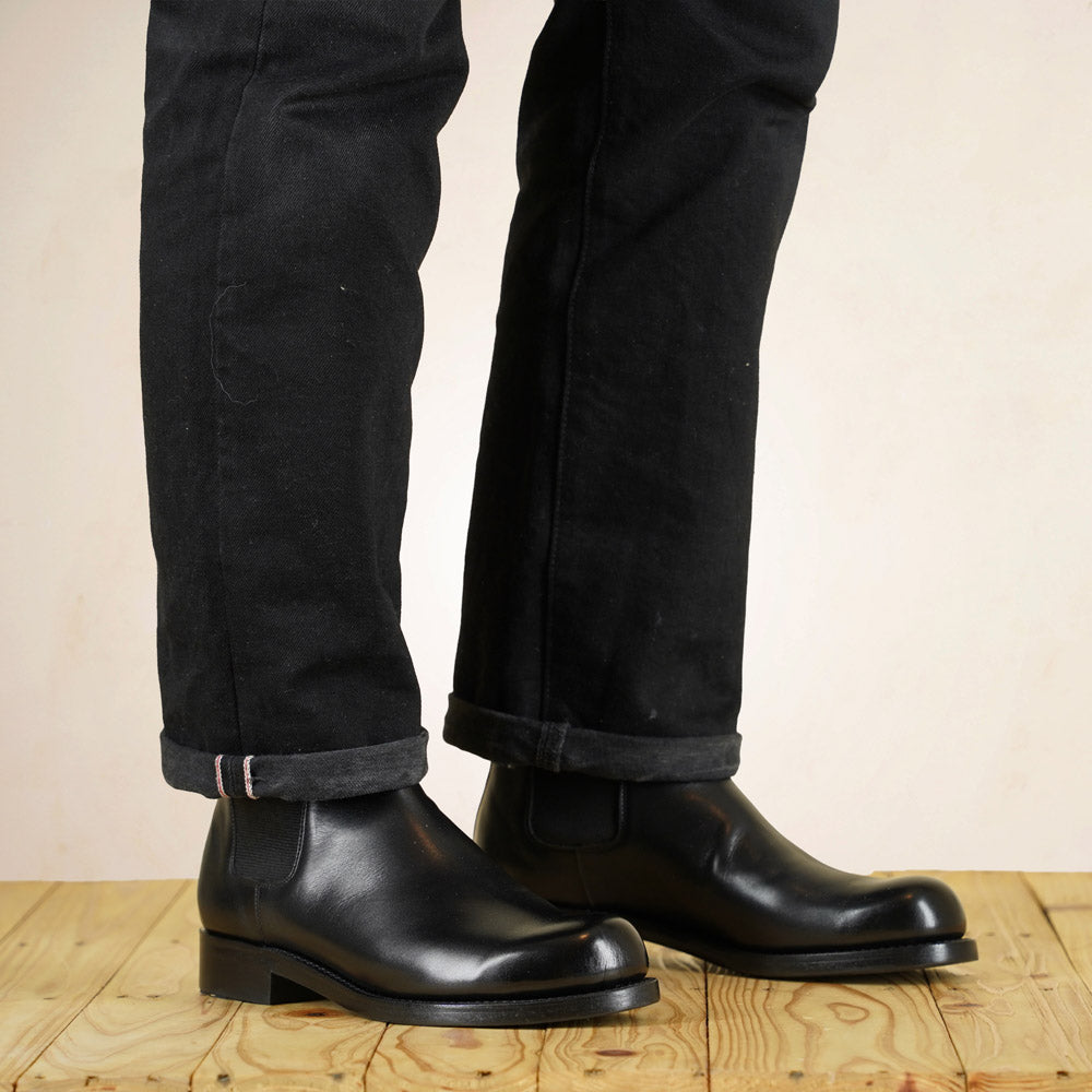 Rolling Dub Trio IN'EI Chelsea Boots - Black Dutch Calf