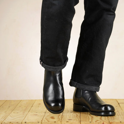 Rolling Dub Trio IN'EI Chelsea Boots - Black Dutch Calf