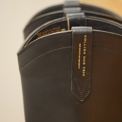 Rolling Dub Trio Loro Boots - Black Horsebutt