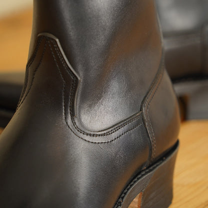 Rolling Dub Trio Loro Boots - Black Horsebutt