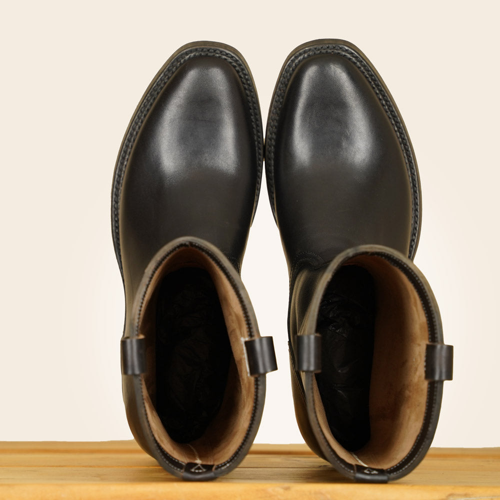Rolling Dub Trio Loro Boots - Black Horsebutt