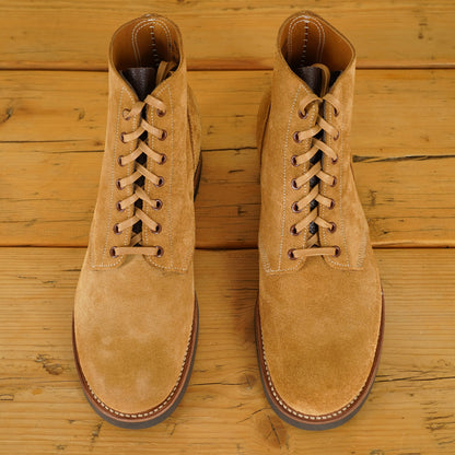 Rolling Dub Trio - M42.5 Boots - Beige Waxed Suede
