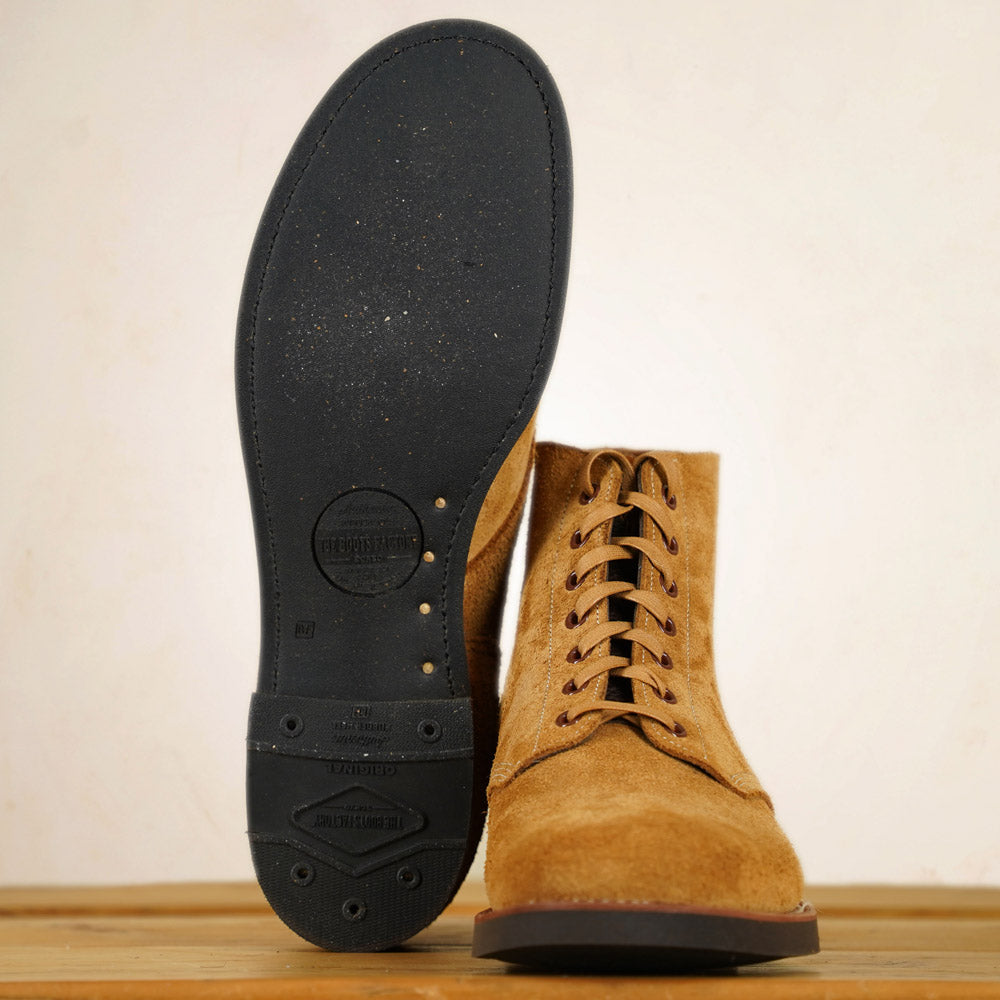 Rolling Dub Trio - M42.5 Boots - Beige Waxed Suede