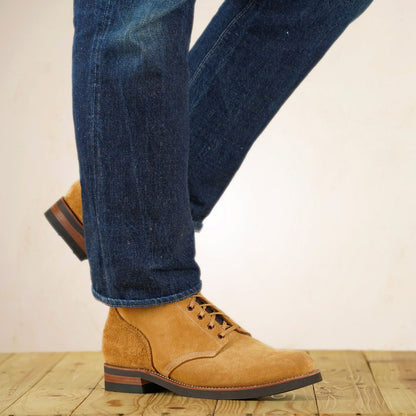 Rolling Dub Trio - M42.5 Boots - Beige Waxed Suede