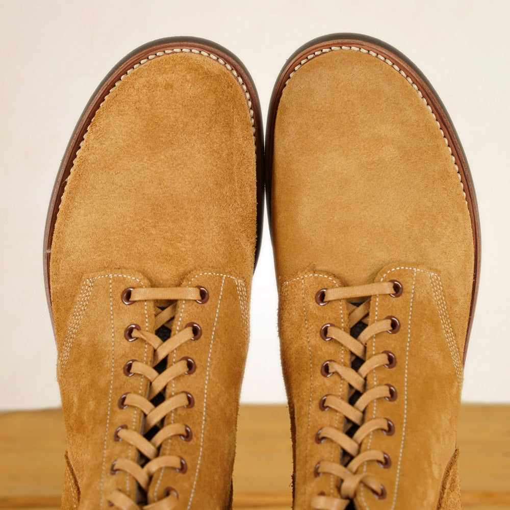 Rolling Dub Trio - M42.5 Boots - Beige Waxed Suede