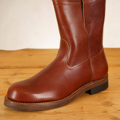 Rolling Dub Trio - Skrik Boots - Reddish Brown Esprit De Chrome Leather