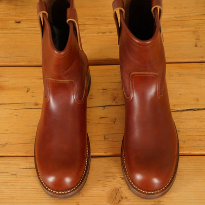 Rolling Dub Trio - Skrik Boots - Reddish Brown Esprit De Chrome Leather