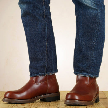 Rolling Dub Trio - Skrik Boots - Reddish Brown Esprit De Chrome Leather