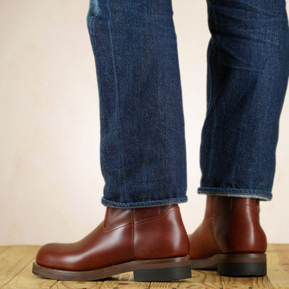 Rolling Dub Trio - Skrik Boots - Reddish Brown Esprit De Chrome Leather