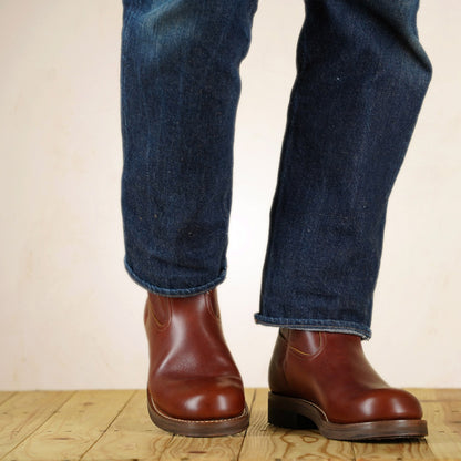 Rolling Dub Trio - Skrik Boots - Reddish Brown Esprit De Chrome Leather