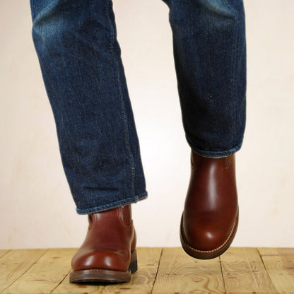 Rolling Dub Trio - Skrik Boots - Reddish Brown Esprit De Chrome Leather