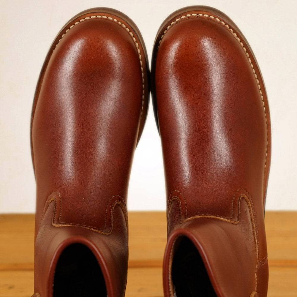 Rolling Dub Trio - Skrik Boots - Reddish Brown Esprit De Chrome Leather