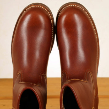 Rolling Dub Trio - Skrik Boots - Reddish Brown Esprit De Chrome Leather