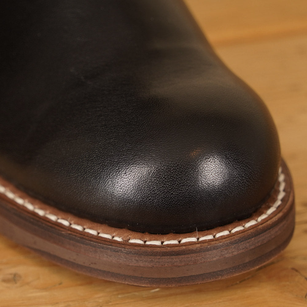 Rolling Dub Trio - Stan Boots - Black Horsehide