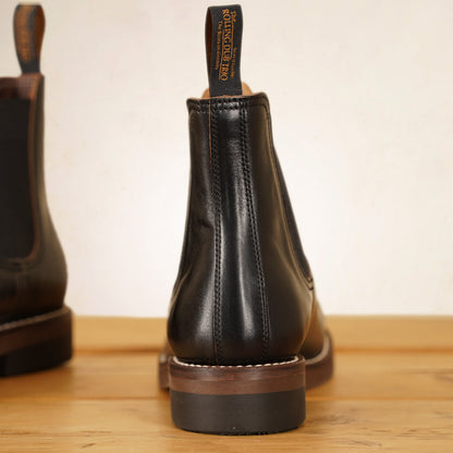 Rolling Dub Trio - Stan Boots - Black Horsehide