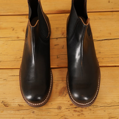Rolling Dub Trio - Stan Boots - Black Horsehide