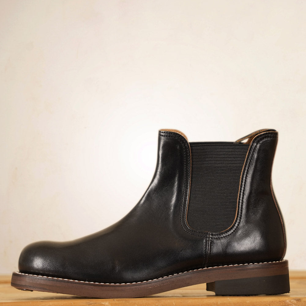 Rolling Dub Trio - Stan Boots - Black Horsehide