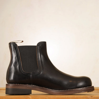 Rolling Dub Trio - Stan Boots - Black Horsehide