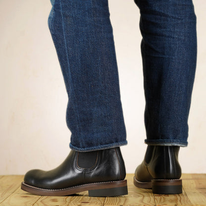 Rolling Dub Trio - Stan Boots - Black Horsehide