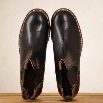 Rolling Dub Trio - Stan Boots - Black Horsehide