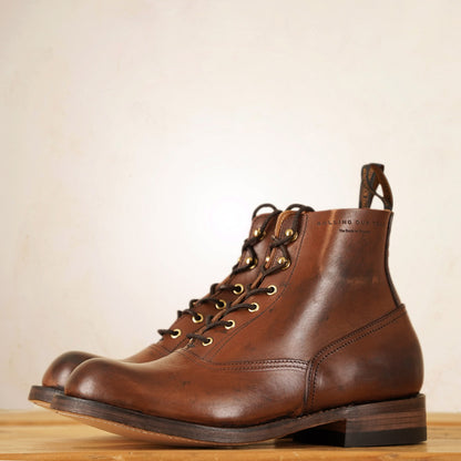 Rolling Dub Trio - Vincent Boots - Distressed Brown