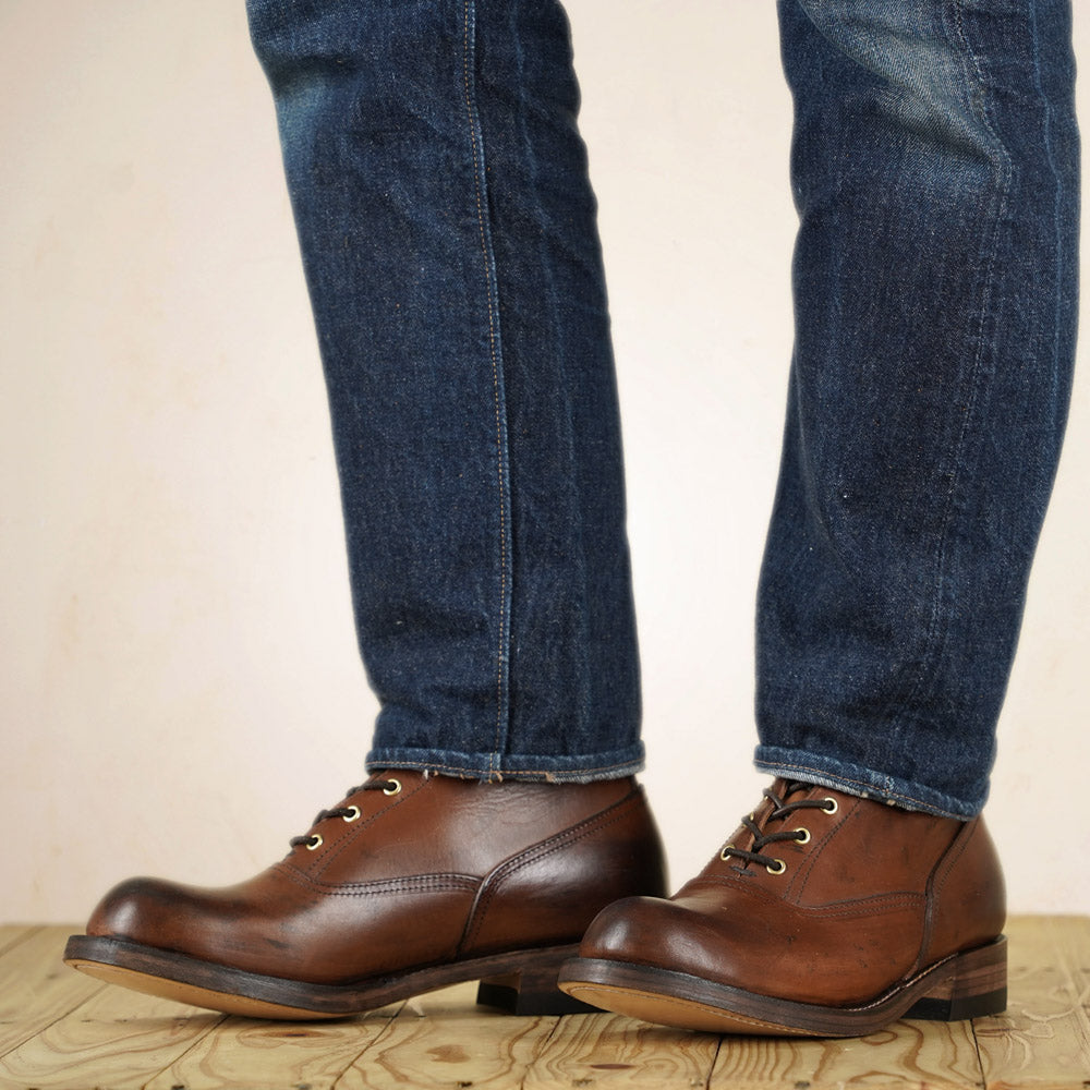 Rolling Dub Trio - Vincent Boots - Distressed Brown