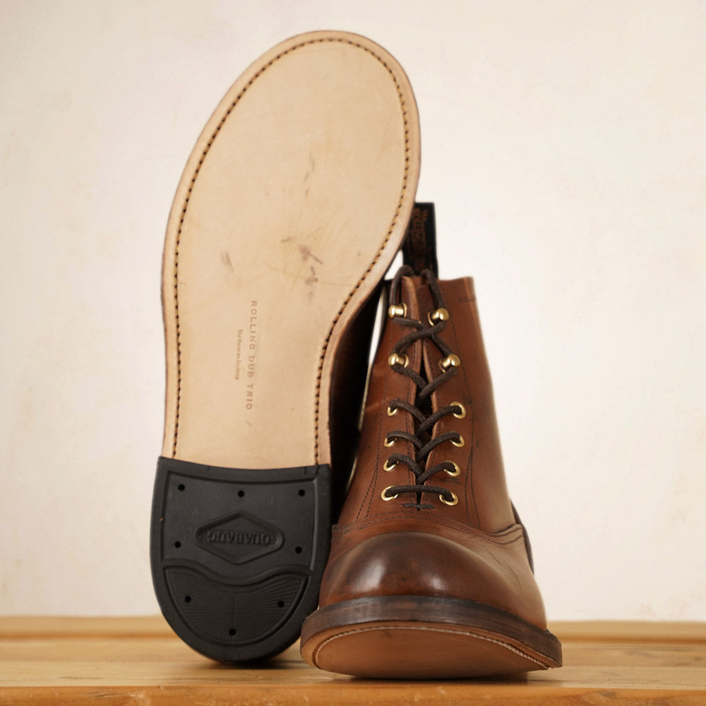 Rolling Dub Trio - Vincent Boots - Distressed Brown