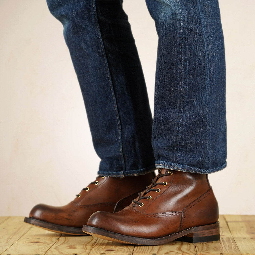 Rolling Dub Trio - Vincent Boots - Distressed Brown