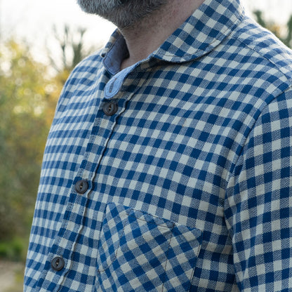 Scarti-Lab 310 SM953 Natural check shirt