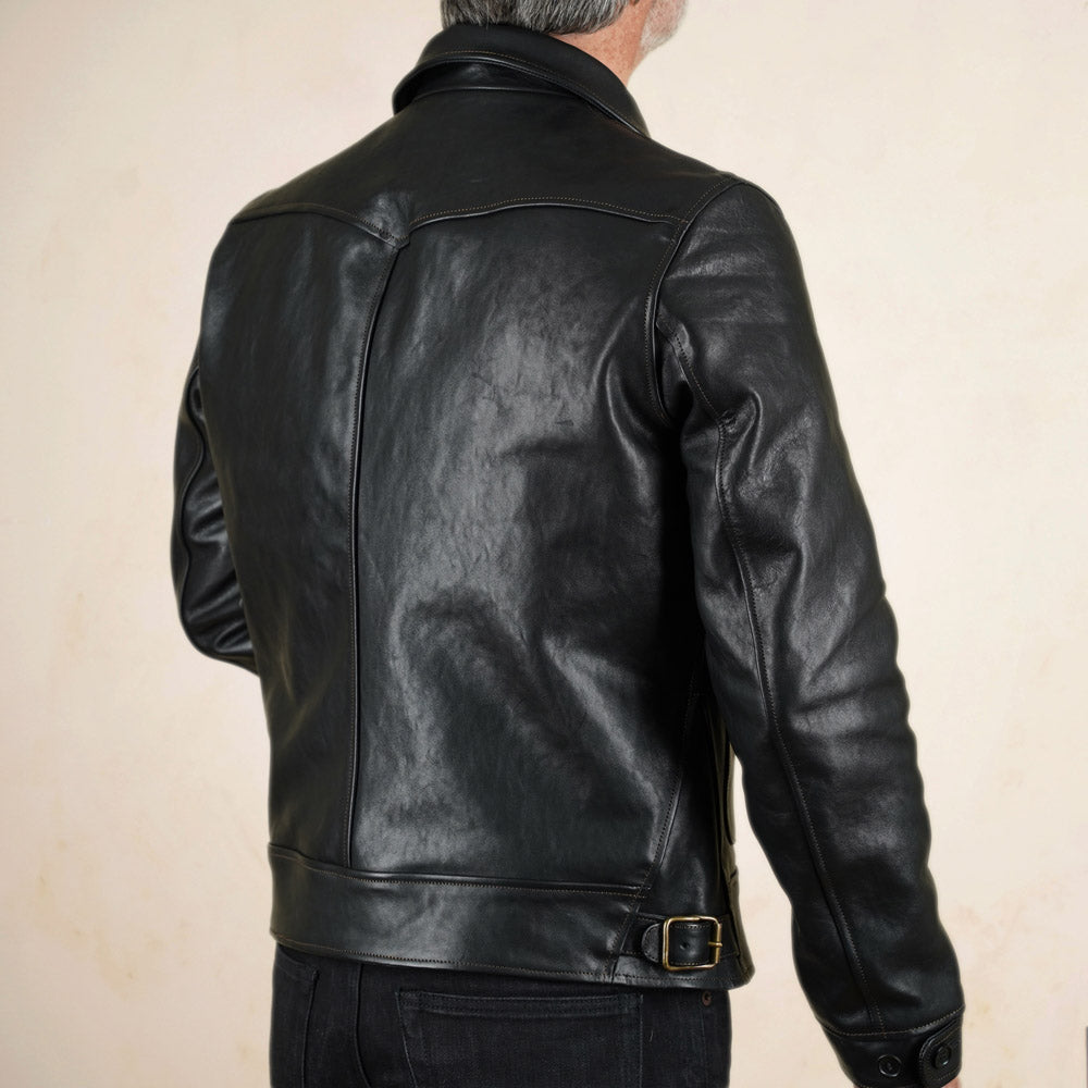 Shangri-La Heritage Cossack Jacket - Black Vicenza Horsehide
