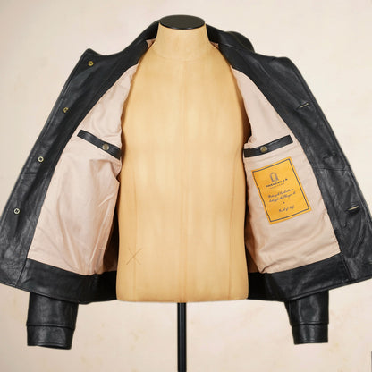 Shangri-La Heritage Cossack Jacket - Black Vicenza Horsehide