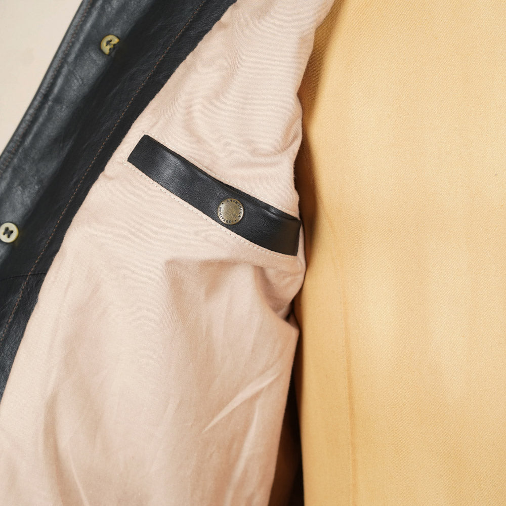 Shangri-La Heritage Cossack Jacket - Black Vicenza Horsehide