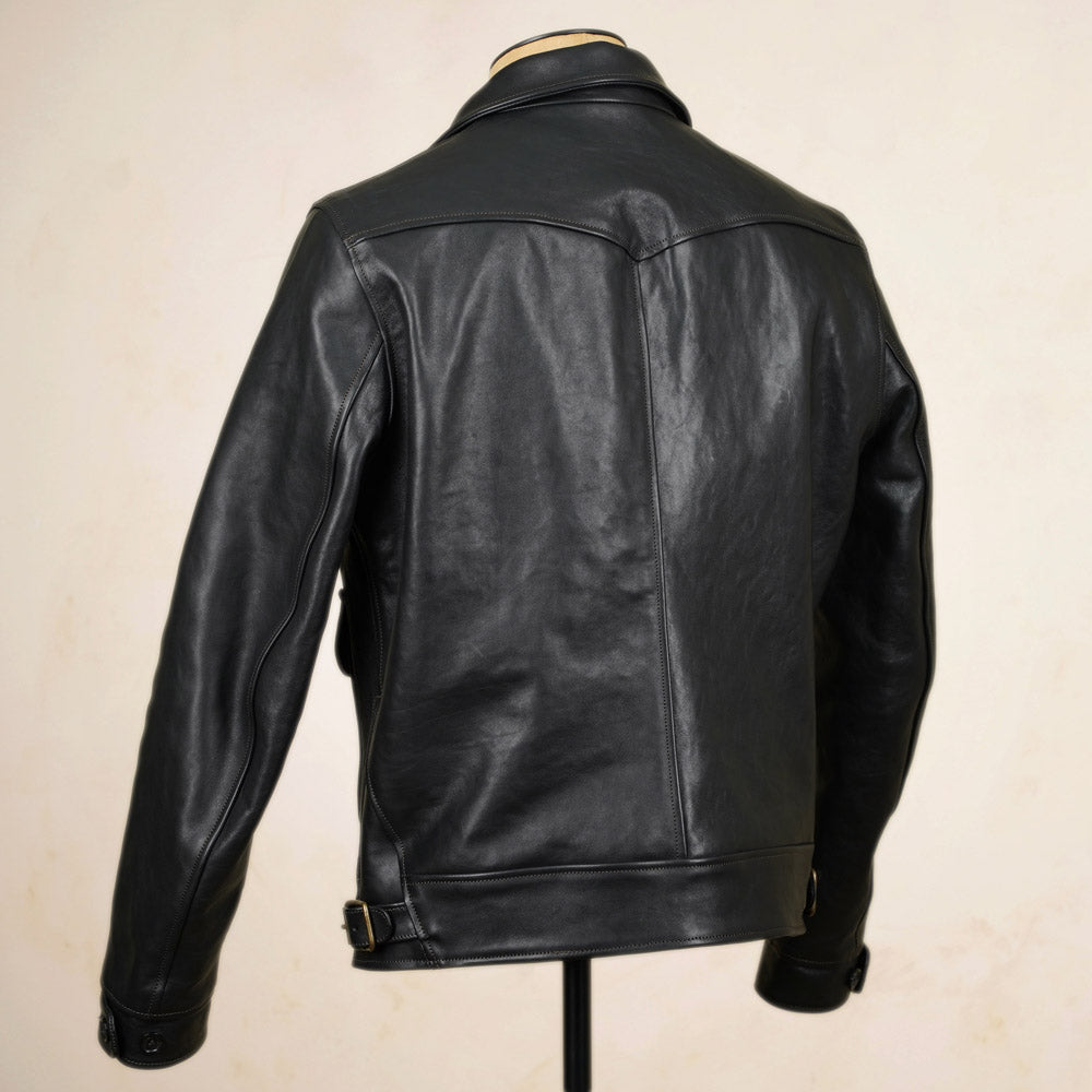 Shangri-La Heritage Cossack Jacket - Black Vicenza Horsehide