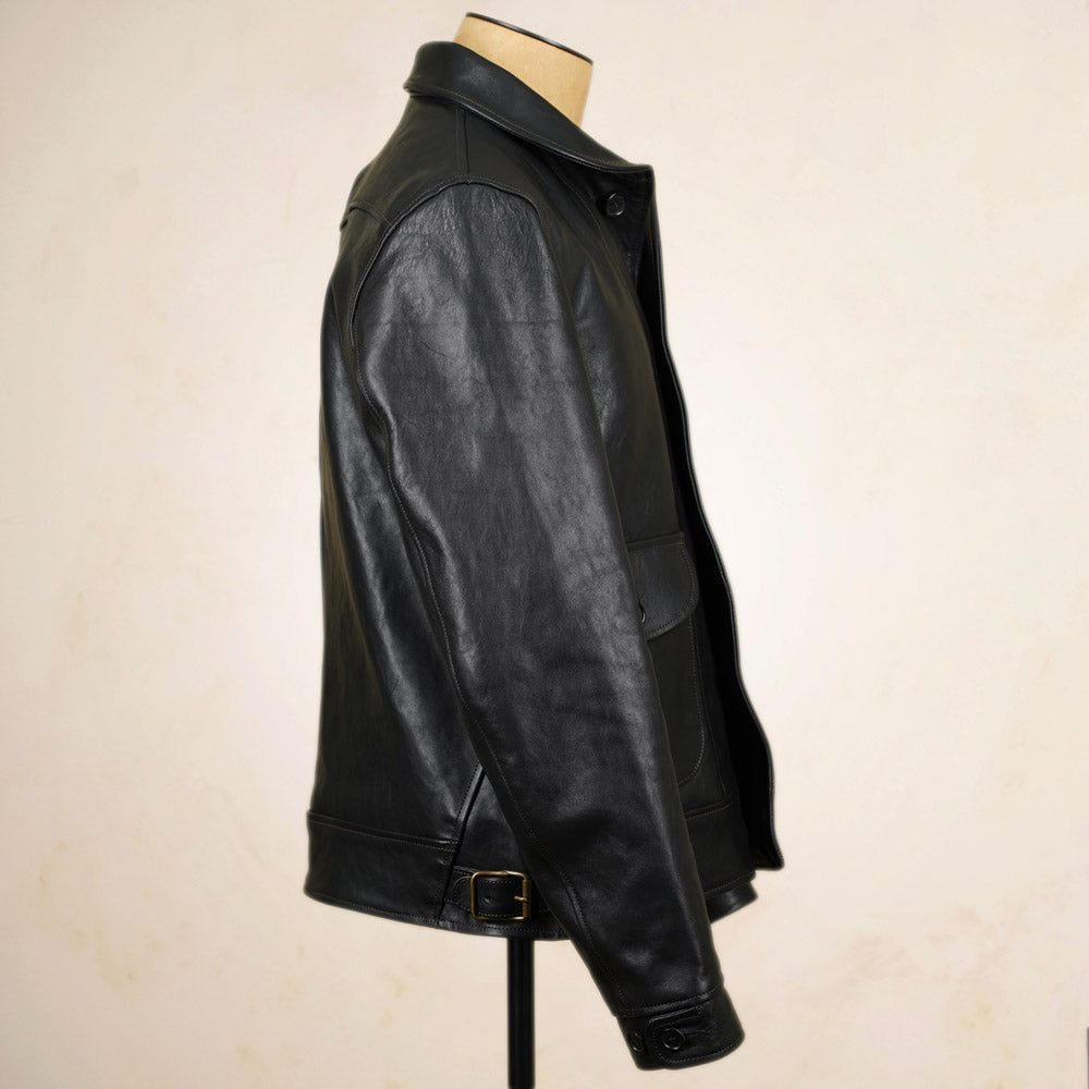 Shangri-La Heritage Cossack Jacket - Black Vicenza Horsehide