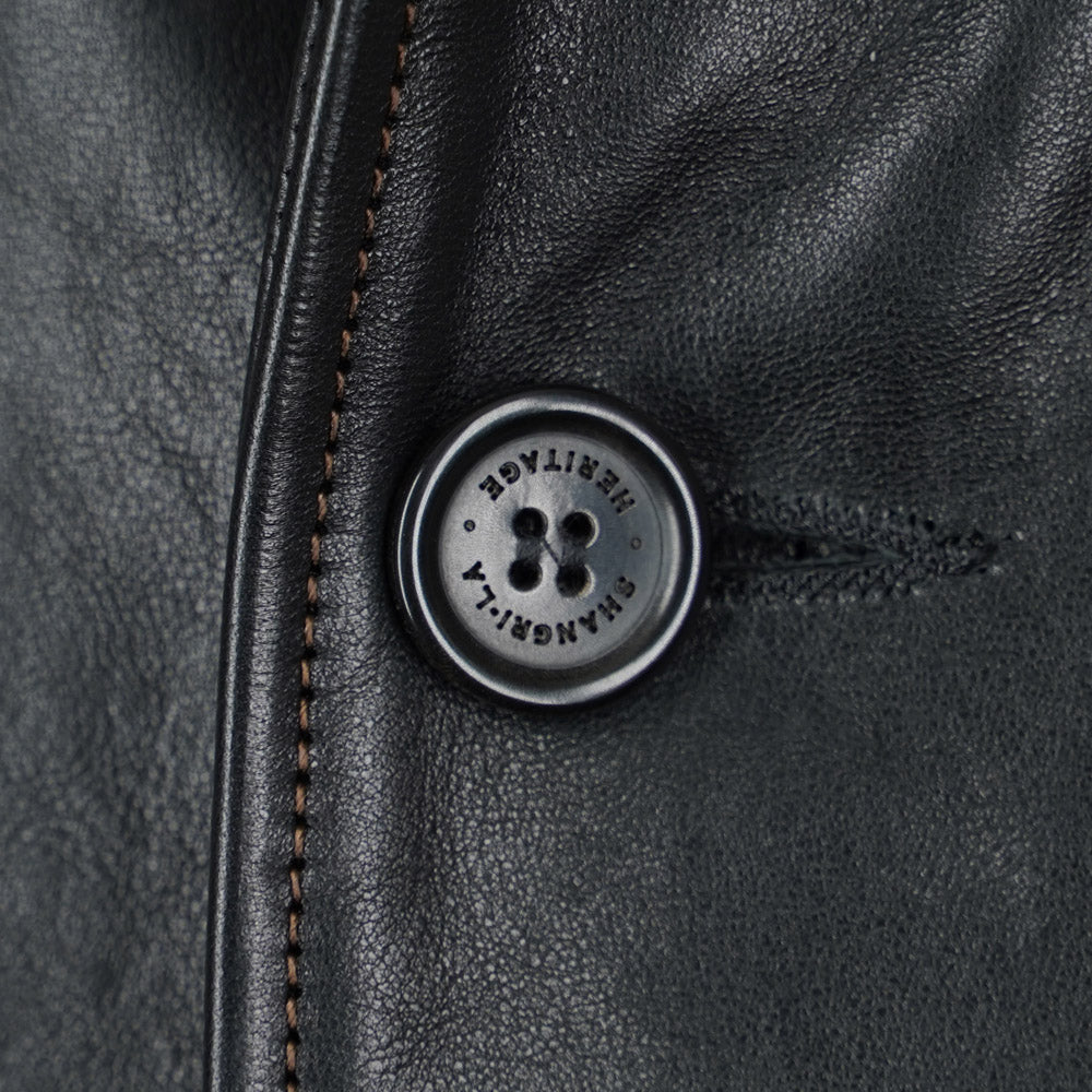 Shangri-La Heritage Cossack Jacket - Black Vicenza Horsehide