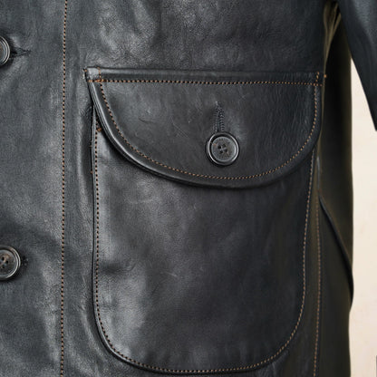 Shangri-La Heritage Cossack Jacket - Black Vicenza Horsehide