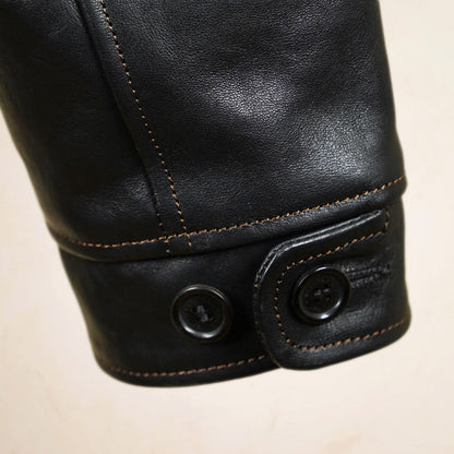 Shangri-La Heritage Cossack Jacket - Black Vicenza Horsehide