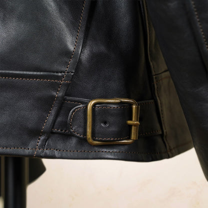 Shangri-La Heritage Cossack Jacket - Black Vicenza Horsehide