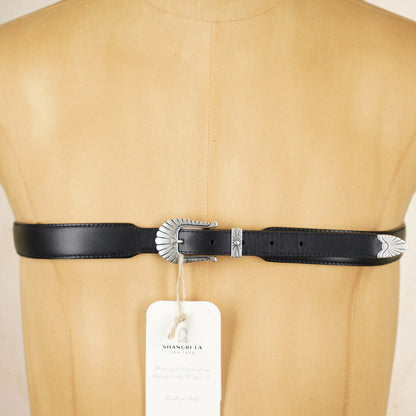 Shangri-La Heritage Wild Star Western Belt - Black