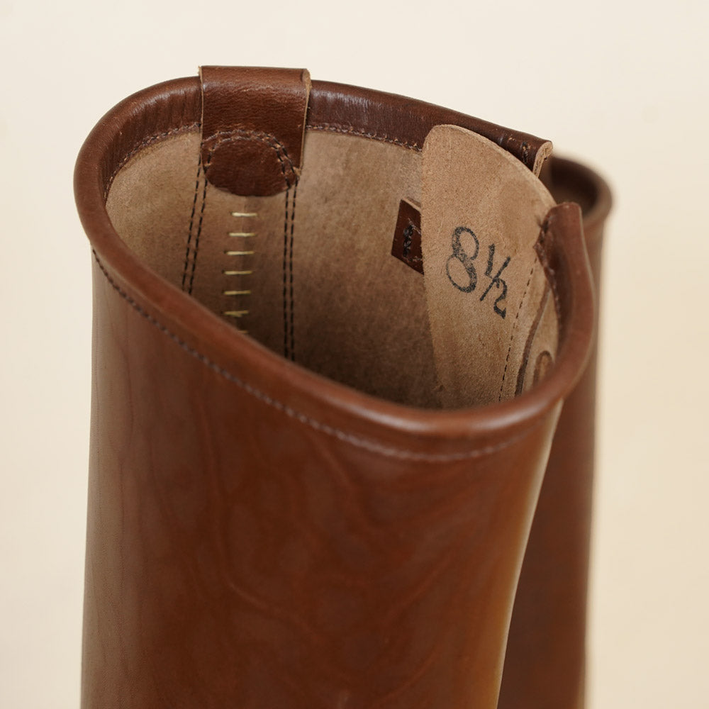 Skoob Wander Engineer Boots - Brown Horsebutt