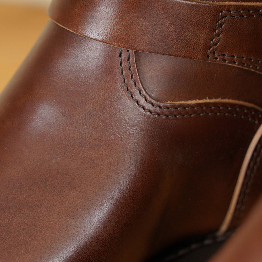 Skoob Wander Engineer Boots - Brown Horsebutt