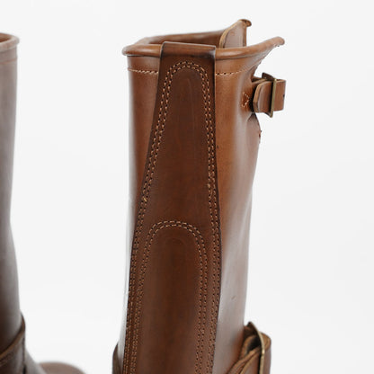 Skoob Wander Engineer Boots Horsebutt Natural