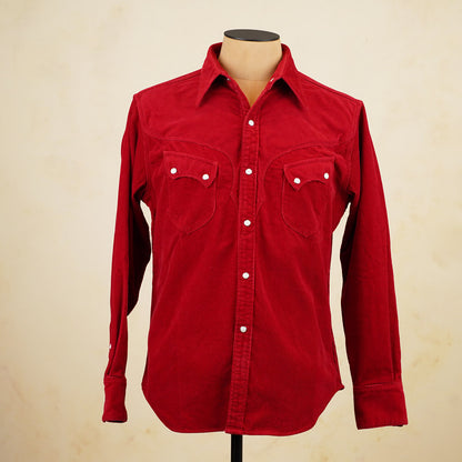 Stevenson Overall Cody Shirt – Red Corduroy