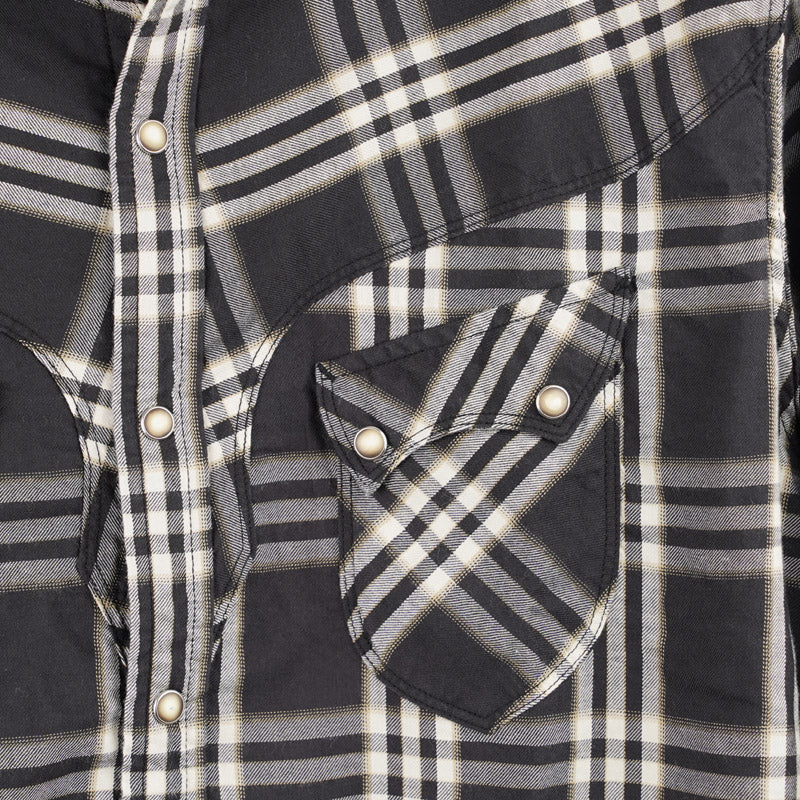 Stevenson Overall Co Cody Shirt Black & White